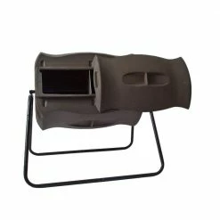 Algreen 56 gal. Tumbling Composter in Brownstone