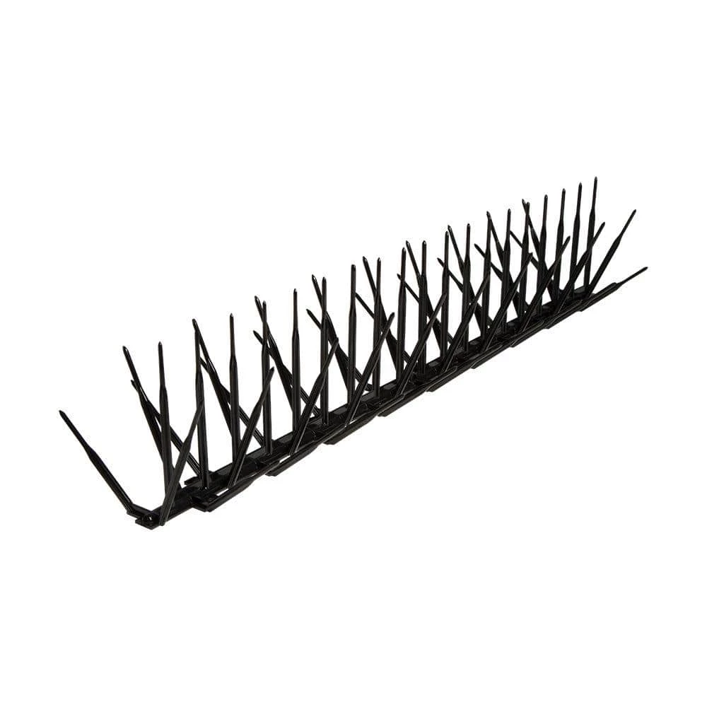 Bird B Gone 100 ft. x 7 in. Black Plastic Bird Spike 1 Bird B Gone 100 ft. x 7 in. Black Plastic Bird Spike