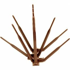 Bird B Gone 100 ft. x 7 in. Brown Plastic Bird Spike -Algreen Sales Store bird b gone animal barriers bbg2000 7 100brn c3 1000