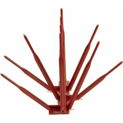 Bird B Gone Brick Red Plastic Bird Spike - 50 ft. x 7 in. -Algreen Sales Store bird b gone animal barriers bbg2000 7 bkr c3 1000
