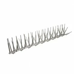 Bird B Gone Light Grey Plastic Bird Spike - 50 ft. x 7 in.