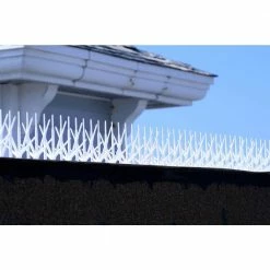 Bird B Gone White Plastic Bird Spike - 50 ft. x 7 in. -Algreen Sales Store bird b gone animal barriers bbg2000 7 wht 31 1000