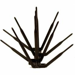 Bird B Gone Black Plastic Bird Spike - 10 ft. x 7 in. -Algreen Sales Store bird b gone animal barriers bbg2000 7blk 10 c3 1000