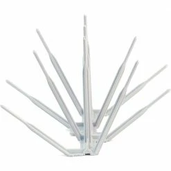 Bird B Gone Light Grey Plastic Bird Spike - 24 ft. x 7 in. -Algreen Sales Store bird b gone animal barriers bbg2000 7gry 24 c3 1000