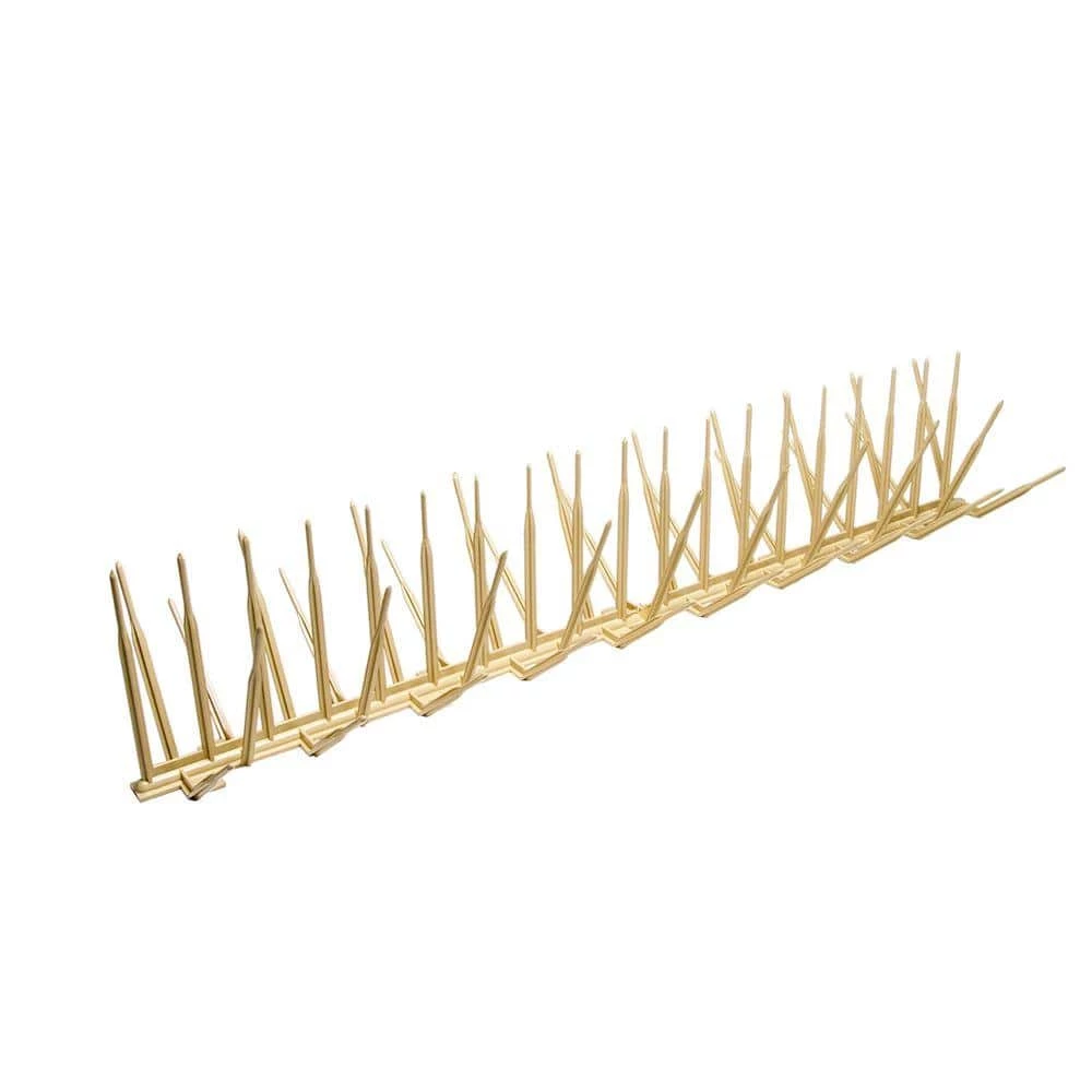 Bird B Gone Tan Plastic Bird Spike - 24 ft. x 7 in. 1 Bird B Gone Tan Plastic Bird Spike - 24 ft. x 7 in.