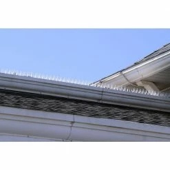 Bird B Gone Clear Plastic Bird Spike - 50 ft. x 7 in. -Algreen Sales Store bird b gone animal barriers mmbbg2000 7 50 4f 1000