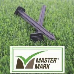Master Mark 6 in. Anchoring Pins for Landscape Fabric, Sod, and ZipEdge Brand Products, 25-Pack -Algreen Sales Store black master mark garden stakes 11125 44 1000