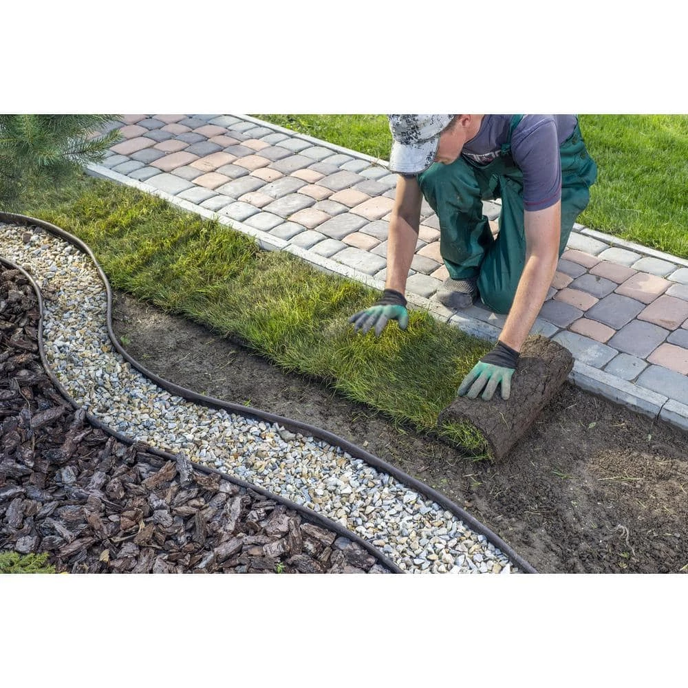 Master Mark 40 ft. Master Gardener Lifetime Coiled Edging 2 Master Mark 40 ft. Master Gardener Lifetime Coiled Edging - Image 2