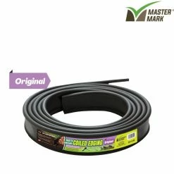 Master Mark 20 ft. Black Master Gardener Original Coiled Plastic Edging