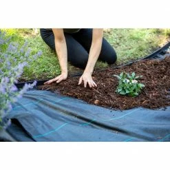 Master Mark Dig-Free Landscape Edging 30 ft. Black with 20 Landscaping Stakes -Algreen Sales Store black master mark plastic edging 41230 1 44 1000