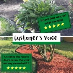 Master Mark 40 ft. x 4 in. Terrace Board Black Landscape Plastic Edging -Algreen Sales Store black master mark plastic edging 94440 1 44 1000