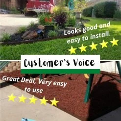 Master Mark Terrace Board 5 in. x 40 ft. Brown Landscape Lawn Edging with Stakes 10 Master Mark Terrace Board 5 in. x 40 ft. Brown Landscape Lawn Edging with Stakes -Algreen Sales Store brown master mark plastic edging 95340 1f 1000