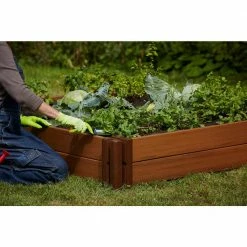 Master Mark Plastics Raised Garden Bed Starter Kit -Algreen Sales Store brown master mark raised planter boxes 99514 1f 1000