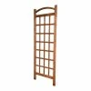 Leisure Season 72 in. Wooden Arched Square Lattice Trellis