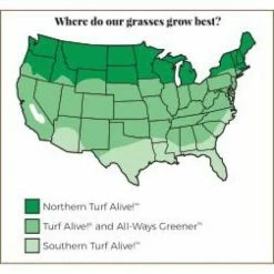 Gardens Alive! 2 lbs. Southern Turf Alive Grass Seed Mixture -Algreen Sales Store gardens alive grass seed 82276 4f 1000