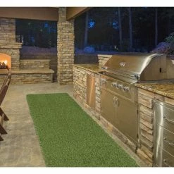 TrafficMaster 26 in. x 36 ft. Green Artificial Grass Runner Rug -Algreen Sales Store green trafficmaster artificial grass 43766 c3 1000