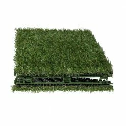 TrafficMaster 1 ft. x 1 ft. Artificial Grass Interlocking Tiles (9-Pack) -Algreen Sales Store green trafficmaster artificial grass 48219 1f 1000