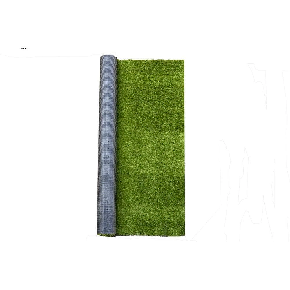 TrafficMaster Landscape 7.5 ft. x 13 ft. Green Artificial Grass Rug 7 TrafficMaster Landscape 7.5 ft. x 13 ft. Green Artificial Grass Rug - Image 7
