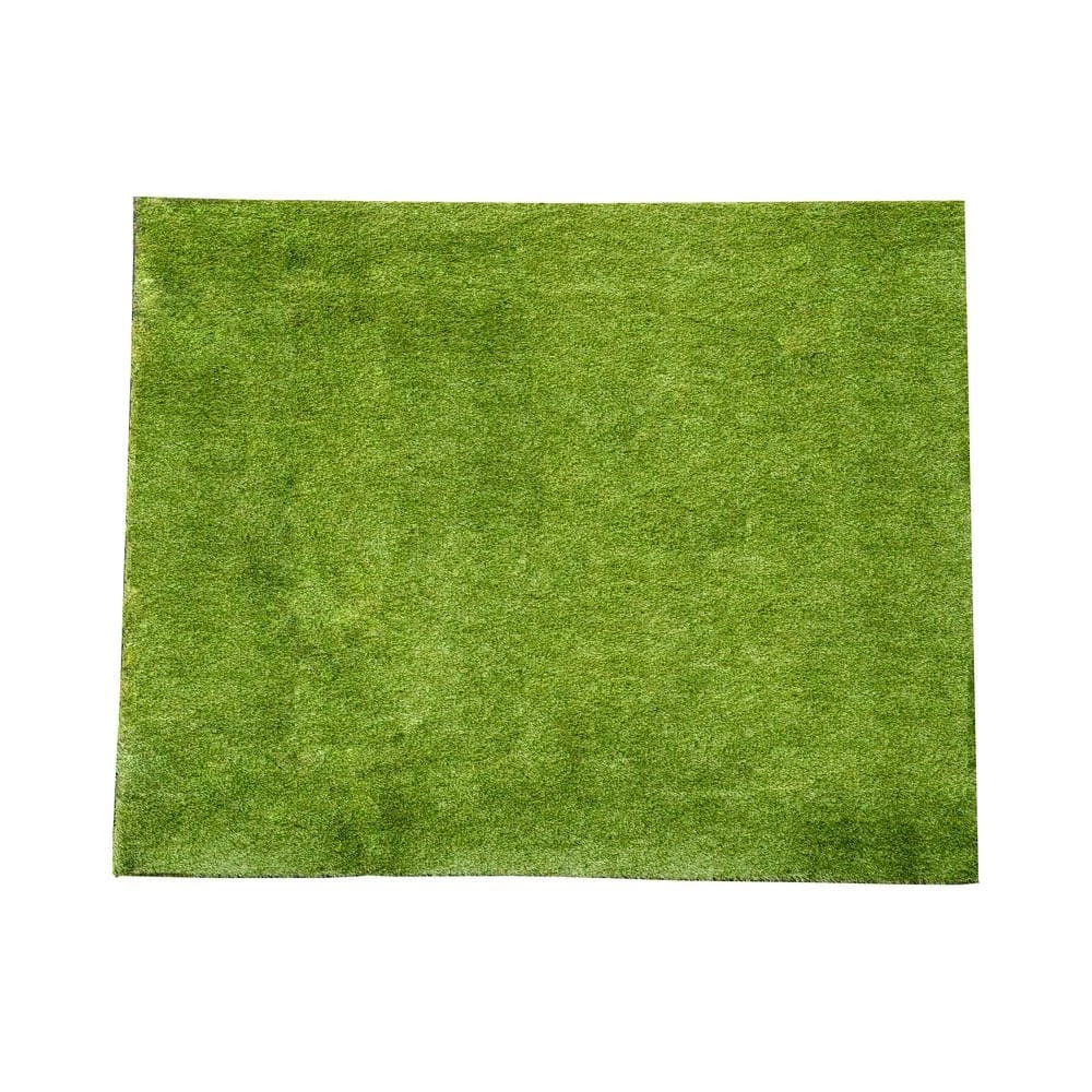 TrafficMaster Landscape 7.5 ft. x 13 ft. Green Artificial Grass Rug 6 TrafficMaster Landscape 7.5 ft. x 13 ft. Green Artificial Grass Rug - Image 6