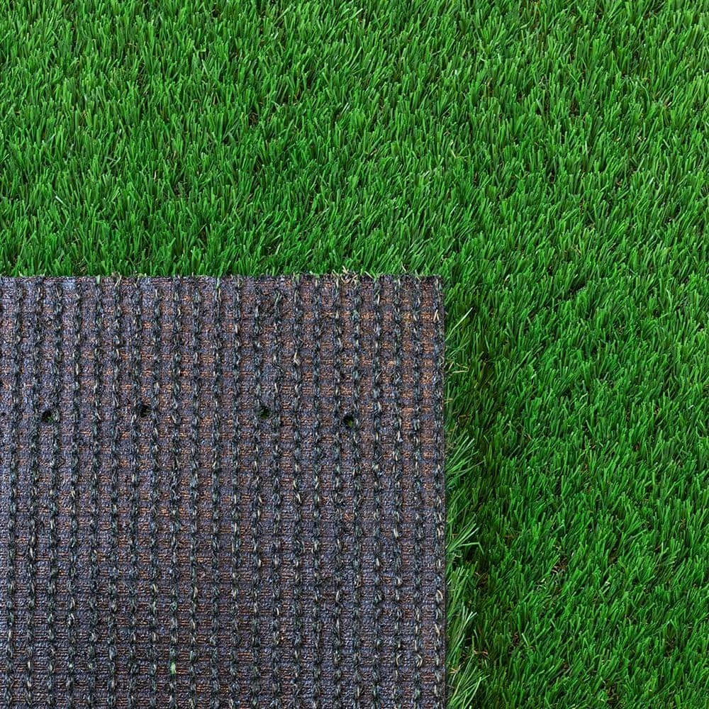 TrafficMaster Fescue Multipurpose 12 ft. Wide x Cut to Length Green Artificial Grass Carpet 5 TrafficMaster Fescue Multipurpose 12 ft. Wide x Cut to Length Green Artificial Grass Carpet - Image 5