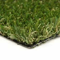 TrafficMaster PET-MULTIPLAY 12 ft. Wide x Cut to Length Green Artificial Grass Carpet
