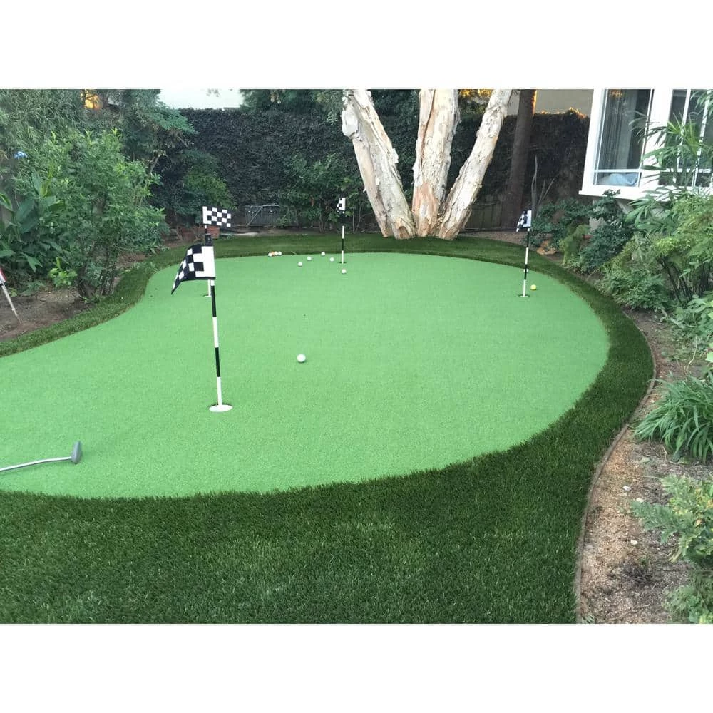 TrafficMaster Putting Green 6 ft. Wide x Cut to Length Artificial Grass Carpet 2 TrafficMaster Putting Green 6 ft. Wide x Cut to Length Artificial Grass Carpet - Image 2