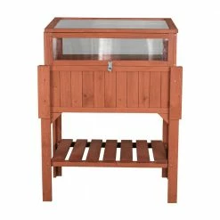 Leisure Season 35 in. x 24 in. Raised Greenhouse -Algreen Sales Store leisure season greenhouse kits rpbg737 4f 1000
