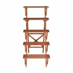 Leisure Season Wooden Plant Stand (5-Tier) 8 Leisure Season Wooden Plant Stand (5-Tier) -Algreen Sales Store leisure season plant stands ps3627 1f 1000