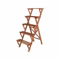 Leisure Season Wooden Plant Stand (5-Tier) 9 Leisure Season Wooden Plant Stand (5-Tier) -Algreen Sales Store leisure season plant stands ps3627 44 1000