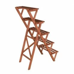 Leisure Season Wooden Plant Stand (5-Tier) 7 Leisure Season Wooden Plant Stand (5-Tier) -Algreen Sales Store leisure season plant stands ps3627 4f 1000