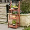 Leisure Season 24 in. x 18 in. x 60 in. 3-Tier A-Frame Plant Stand