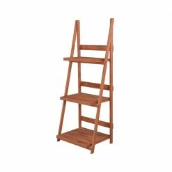 Leisure Season 24 in. x 18 in. x 60 in. 3-Tier A-Frame Plant Stand -Algreen Sales Store leisure season plant stands ps6114 fa 1000