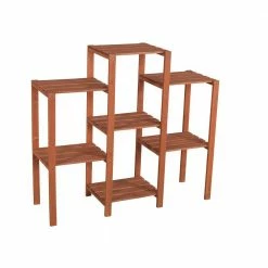 Leisure Season 38 in. x 12 in. x 34 in. 7-Tier Plant Stand -Algreen Sales Store leisure season plant stands ps6117 44 1000