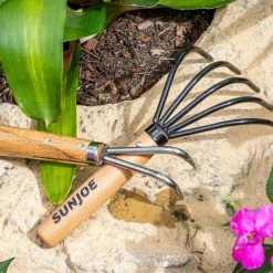 Nisaku 6 in. Japanese Steel Garden Claw Rake and Cultivator 22 Nisaku 6 in. Japanese Steel Garden Claw Rake and Cultivator -Algreen Sales Store nisaku cultivators njp555 44 1000