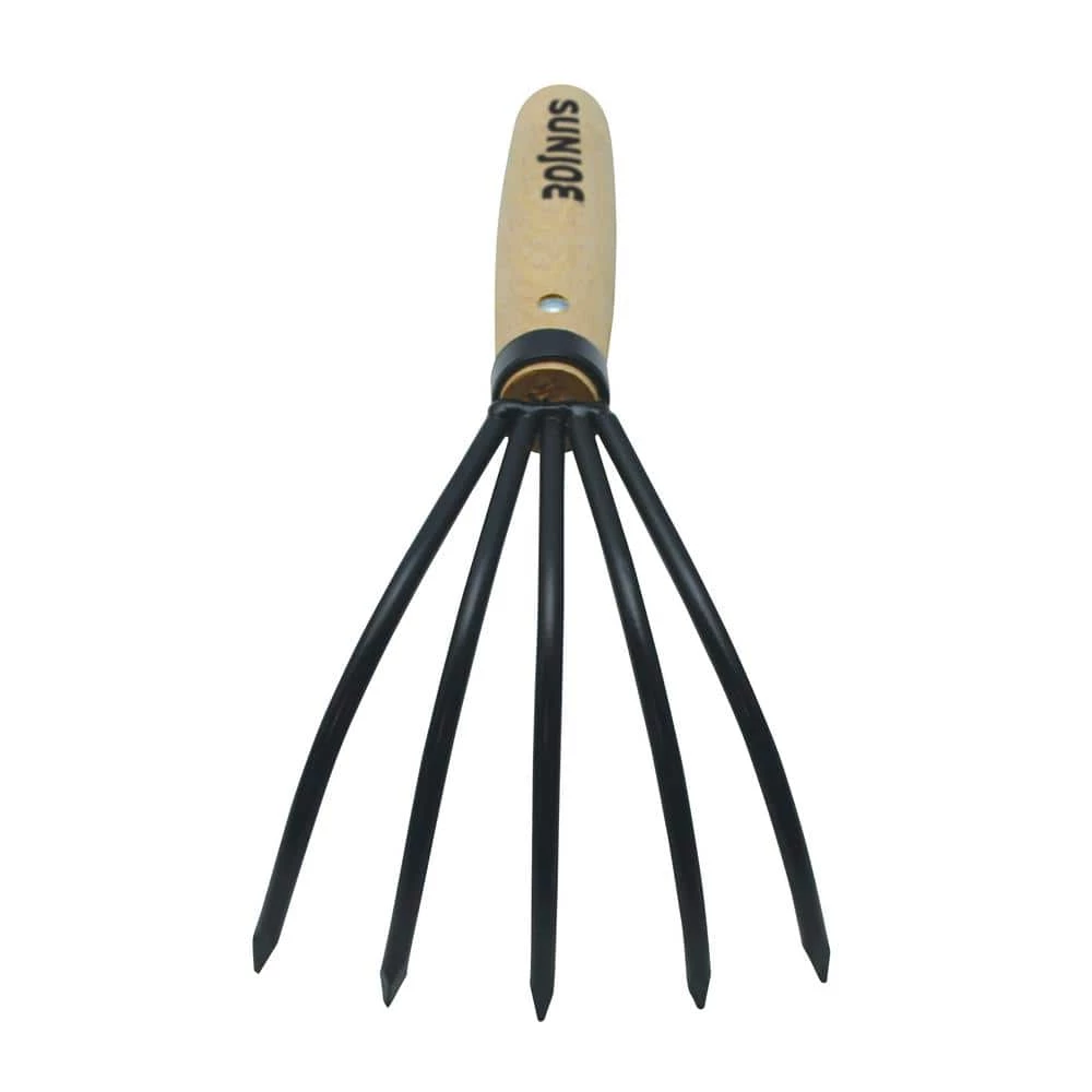 Nisaku 6 in. Japanese Steel Garden Claw Rake and Cultivator 9 Nisaku 6 in. Japanese Steel Garden Claw Rake and Cultivator - Image 9