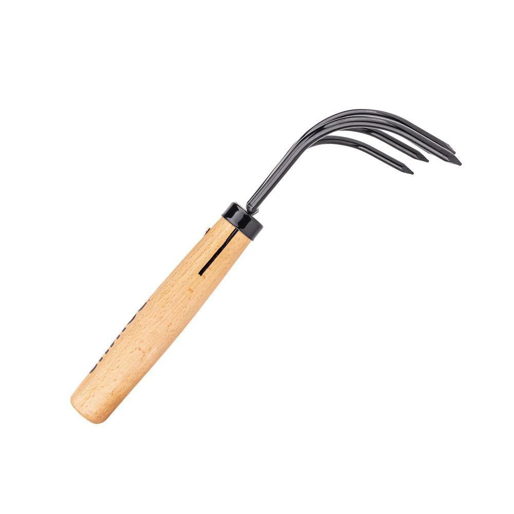 Nisaku 6 in. Japanese Steel Garden Claw Rake and Cultivator 12 Nisaku 6 in. Japanese Steel Garden Claw Rake and Cultivator - Image 12