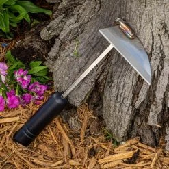 Nisaku Nejirikama 10.6 in. Stainless Steel Sickle Hoe 16 Nisaku Nejirikama 10.6 in. Stainless Steel Sickle Hoe -Algreen Sales Store nisaku garden hoes njp100 66 1000