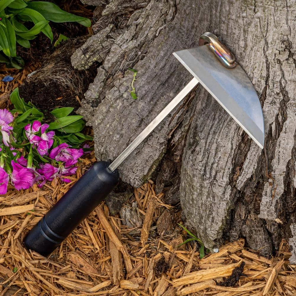 Nisaku Nejirikama 10.6 in. Stainless Steel Sickle Hoe 5 Nisaku Nejirikama 10.6 in. Stainless Steel Sickle Hoe - Image 5