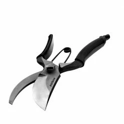 Nisaku Carbon Steel Pruner/Secateurs with Genuine Leather Holster and Non-Slip Grip -Algreen Sales Store nisaku pruning shears njpsc1 4f 1000