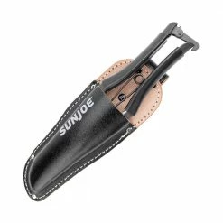 Nisaku Carbon Steel Pruner/Secateurs with Genuine Leather Holster and Non-Slip Grip -Algreen Sales Store nisaku pruning shears njpsc1 fa 1000