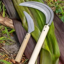 Nisaku 8 in. Stainless Steel Saw Tooth Sickle Blade -Algreen Sales Store nisaku weeders njp1040 1f 1000