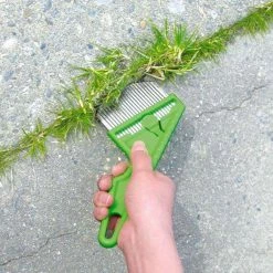 Nisaku 3 in. Blade Stainless Steel Rounded Weeder -Algreen Sales Store nisaku weeders njp2510 44 1000