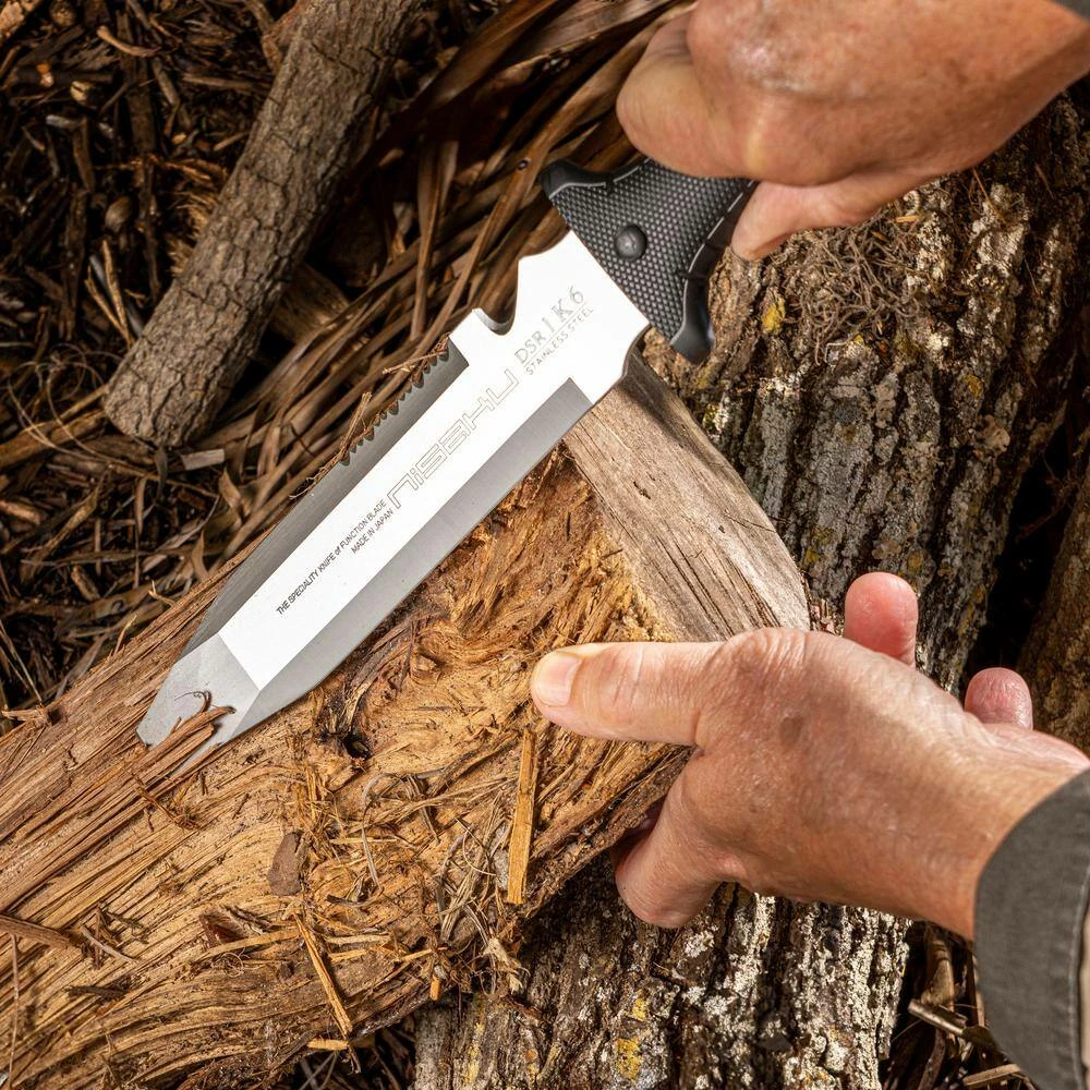 Nisaku 7.5 in. Blade Stainless Steel Knife 4 Nisaku 7.5 in. Blade Stainless Steel Knife - Image 4