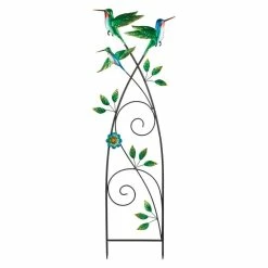 Regal Art & Gift Trellis Hummingbird Stake