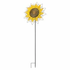 Regal Art & Gift Giant Rustic Flower Stake in Yellow