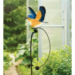 Regal Art & Gift Blue Bird Rocker Bird Stake 7 Regal Art & Gift Blue Bird Rocker Bird Stake -Algreen Sales Store regal art gift decorative garden stakes 13098 31 1000