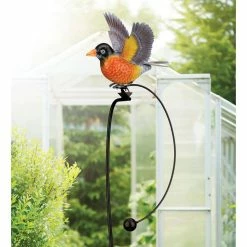 Regal Art & Gift Robin Rocker Bird Stake 7 Regal Art & Gift Robin Rocker Bird Stake -Algreen Sales Store regal art gift decorative garden stakes 13101 31 1000