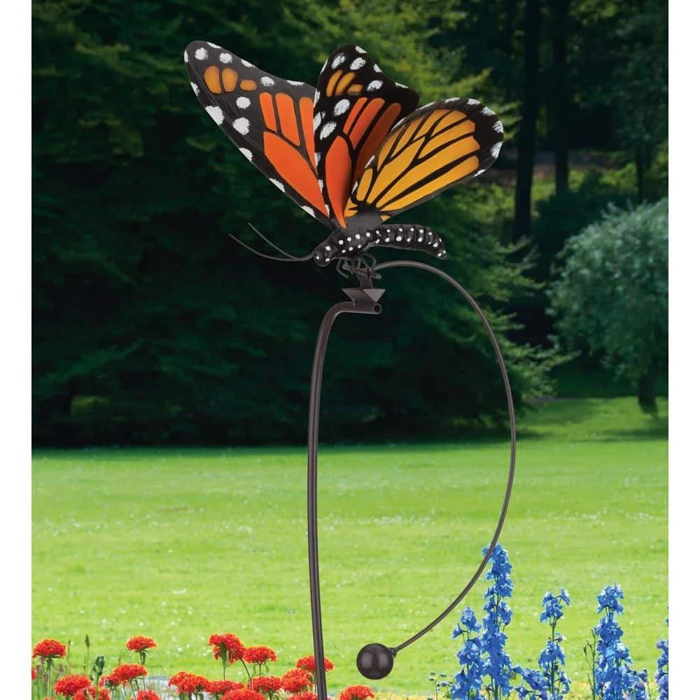 Regal Art & Gift Monarch Rocker Butterfly Stake 4 Regal Art & Gift Monarch Rocker Butterfly Stake - Image 4