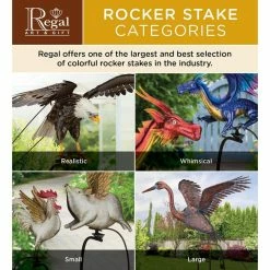 Regal Art & Gift Pipevine Rocker Butterfly Stake 6 Regal Art & Gift Pipevine Rocker Butterfly Stake -Algreen Sales Store regal art gift decorative garden stakes 13105 4f 1000