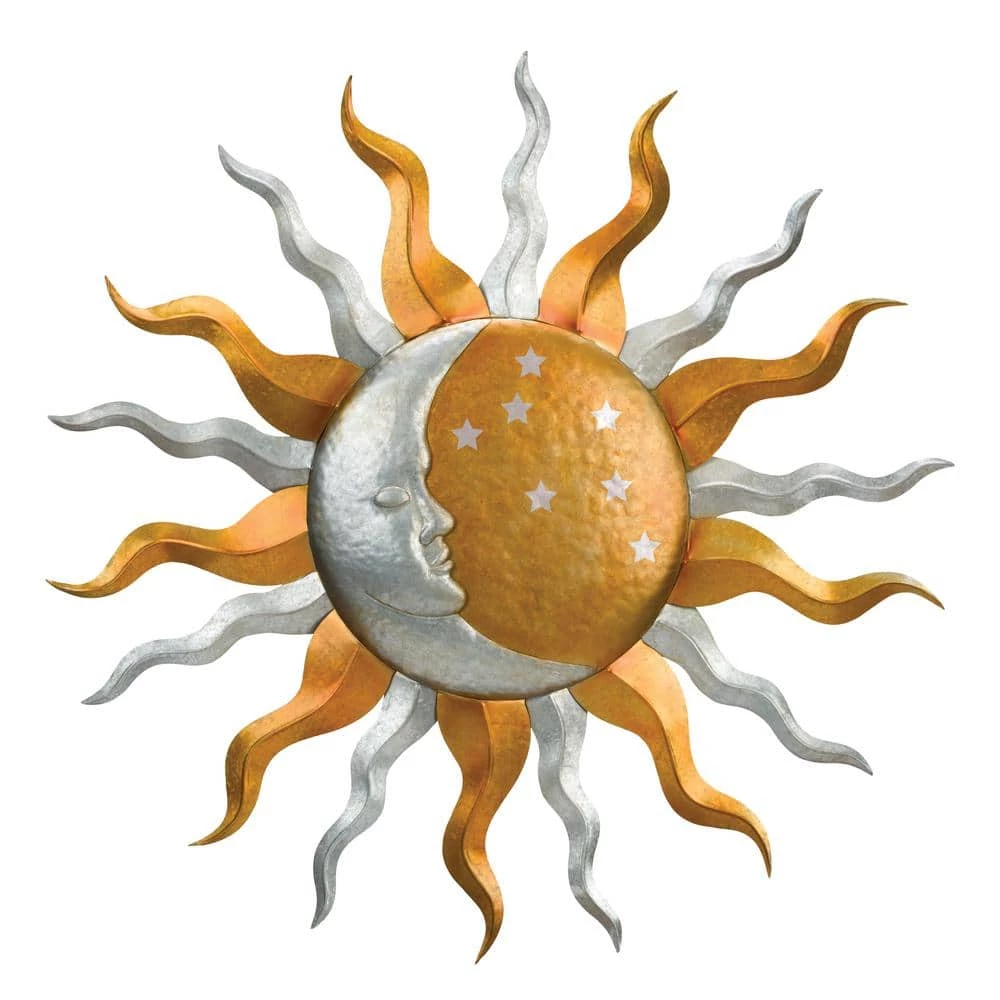 Regal Art & Gift 36 in. Sun and Moon Wall Decor 1 Regal Art & Gift 36 in. Sun and Moon Wall Decor